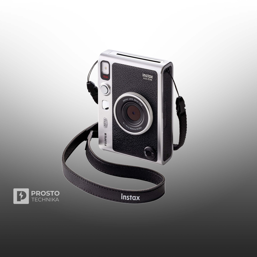 Фотоаппарат моментальной печати Fujifilm Instax Mini Evo Черный